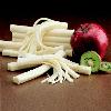 Zak's String Cheese, 16oz.  A natural, mild, stringable cheese that's fun to eat.  String it and eat it or bread it and fry it.  Low fat, low calorie and low sodium - it's the healthy, fun-filled snack.